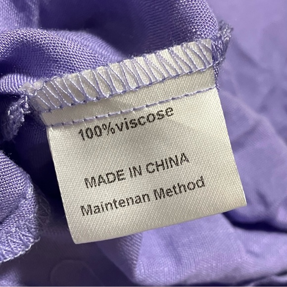 NWT Zesica Purple Boho Maxi Dress - Picture 11 of 11